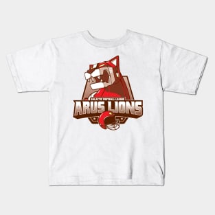 Go Lion Football Team Kids T-Shirt